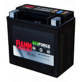 FIAMM AGM FIAMM ECOFORCE AGM 12V 12AH 200A VR200 btx15