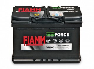 FIAMM AGM Fiamm ECOFORCE AGM 12V 70Ah 760A VR760