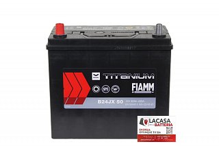 FIAMM Fiamm Black Titanium 12V 50Ah 400A B24JX 50