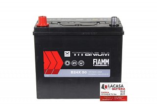 FIAMM Fiamm Black Titanium 12V 50Ah 400A B24X 50