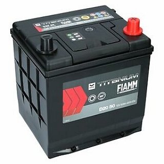FIAMM Fiamm Black Titanium 12V 50Ah 420A D20 50