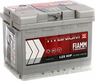 FIAMM Fiamm Titanium Pro 12V 60Ah 540A L2X 60P