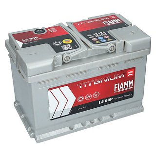FIAMM FIAMM Titanium Pro 12V 80Ah 730A L3 80P