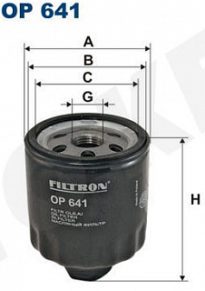 Filtron Olejový filter FILTRON OP 641