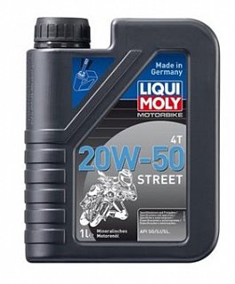 Liqui Moly Liqui Moly 1500  MOTORBIKE 4T 20W-50 STREET 1L