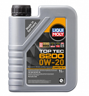 LIQUI MOLY Top Tec 6200 0W-20 - 1 L