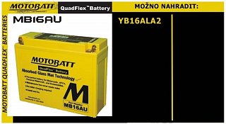 MotoBatt MotoBatt 12V/ 20,5Ah (P) MB16AU