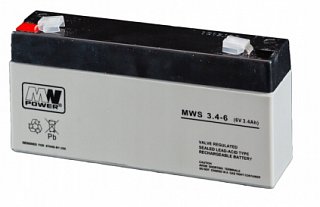 MW MW POWER 6V 3,4Ah