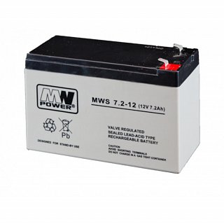 MW MW POWER MWS 7.2-12 12V 7,2Ah