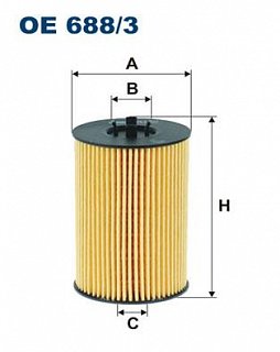 Olejový filter FILTRON OE688/3