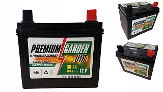 Premium Black Akumulátor Premium Garden 12V 30Ah 300A U1R