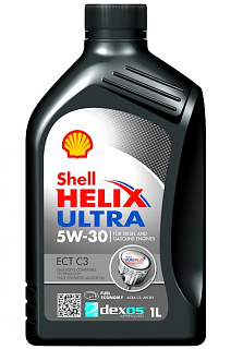 Shell Helix Ultra ECT C3 5W-30 - 1 liter, SH HUECT530-1