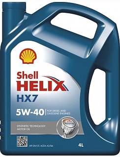 Shell SHELL HELIX HX7 5W-40 4L SH HP540-4
