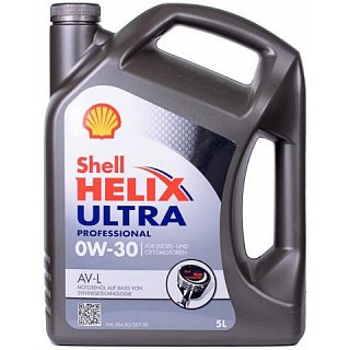 Shell SHELL HELIX ULTRA PROFESSIONAL AV-L 0W-30 5L 9032619