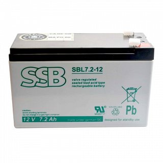 SSB SSB SBL 7.2-12 12V 7,2Ah