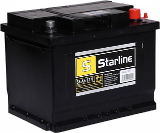 StarLine Starline 12V 56Ah 480A SL 55P