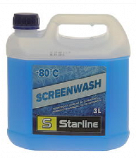 Starline Zimná kvapalina do ostrekovačov -80°C 3 l