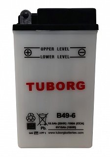 Tuborg Tuborg B49-6 6V 10,5Ah 100A