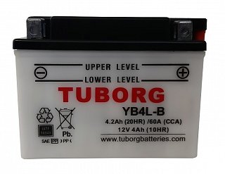 Tuborg TUBORG YB4L-B 12V 4,2Ah 60A