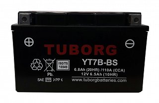 Tuborg TUBORG YT7B-BS 12V 6,8AH 110A