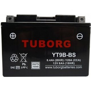 Tuborg Tuborg YT9B-BS 12V 8,4Ah 120A