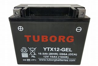 Tuborg Tuborg YTX12-GEL 12V 10Ah 200A
