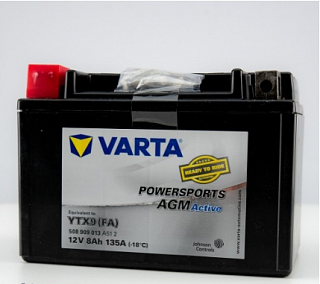 VARTA AGM Varta YTX9 (FA) 12V 8Ah 130A 508909013