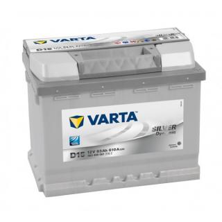 VARTA SILVER Varta Silver dynamic 12V 63Ah 610A 563400061