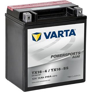 VARTA SILVER VARTA YTX16-BS 12V 14Ah 210A