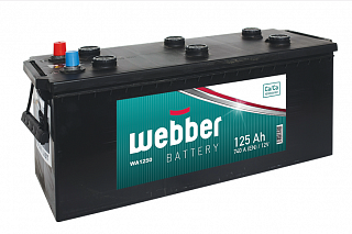 WEBBER WEBBER 12V 125Ah 740A WA1250