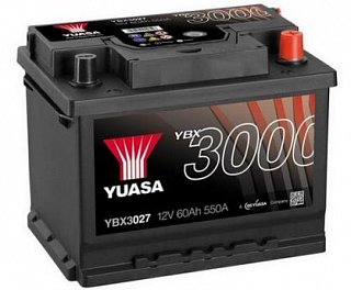 YUASA YUASA 12V 62Ah 550A YBX3027