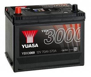 YUASA Yuasa 12V 72Ah 630A YBX3069
