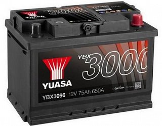 YUASA Yuasa 12V 75Ah 650A YBX3096