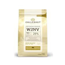 Callebaut biela čokoláda 28% - 2,5 kg