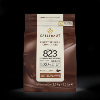 Callebaut mliečna čokoláda 33,6 % 2,5 kg