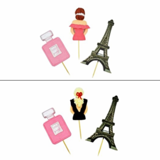 Cukrová dekorácia  - Parížanka