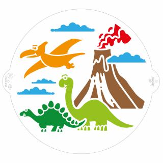 Decora -Stencil Jurassic