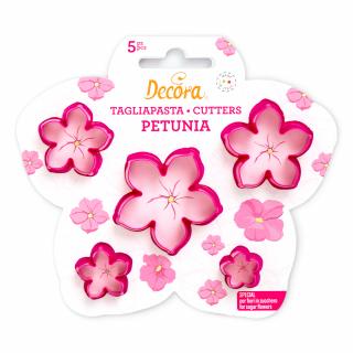 Decora - vykrajovačky Petúnia set 5ks