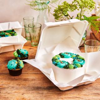 FunCakes Bento Cake Box Biela 15x15 cm bal./10ks