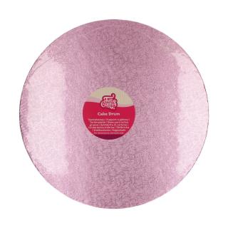 FunCakes - podnos ružový priemer 35 cm hrubý  1,2 cm