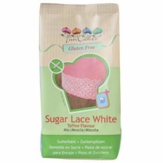 FunCakes - Sugar Lace White 400g - biela krajka