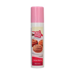 FunCakes Velvet sprej Milk Choco - 100ml -   mliečna čokoláda (bledo hnedý)