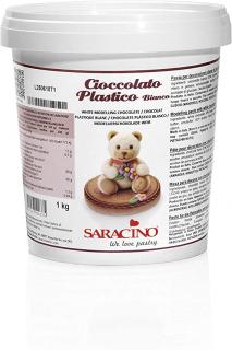 Saracino plastická biela  čokoláda  1kg
