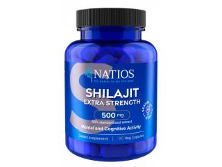 NATIOS Shilajit Extract, 500 mg, Extra Strength, 90 vegánskych kapsúl