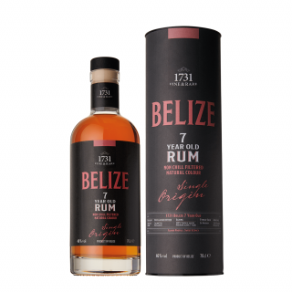 1731 Belize 7 Y.O., GIFT, 46%, 0.7 L (darčekové balenie)