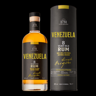 1731 Venezuela 8 Y.O., GIFT, 46%, 0.7 L (darčekové balenie)