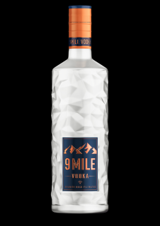 9 Mile Vodka, 37.5%, 0.7 L (čistá fľaša)