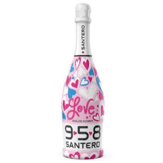 958 Santero Love Dolce Rosso, 6.5%, 0.75 L (čistá fľaša)