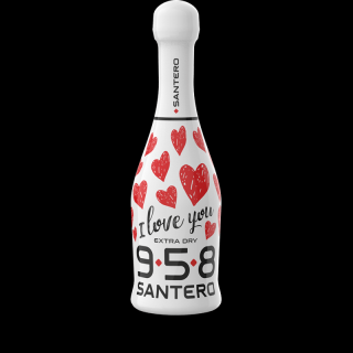 958 Santero Love Extra Dry MINI, 11.5%, 0.2 L (čistá fľaša)