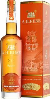 A.H. Riise XO Ambre d'Or, GIFT, 42%, 0.7 L (darčekové balenie)